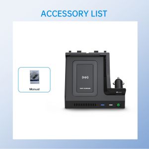 For Mercedes Benz W205 AMG C43 C63 AMG GLC43 GLC63 X253 C Class GLC 2014-2023 15W Car Wireless Charger Fast Phone Charger