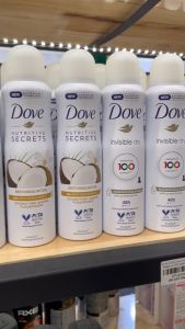 Xịt Khử Mùi Dove Nữ Moisturising Cream Hàng Nhập Mỹ Bảo Vệ Lên Đến 48H