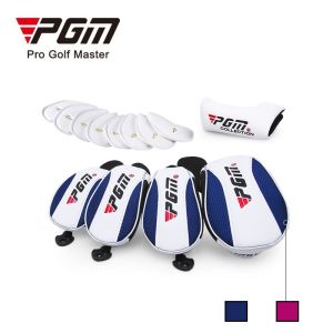 PGM Golf Cover Driver Wood 1 3 5 Hybrid Iron Wedge Putter Complete Set of Golf Club Head Protect Cover for Moisture-proof and Dust-proof