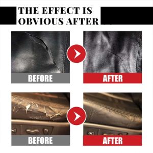 50ml/30ml Car Leather Repair Glue Sofa Scratches Strong Glue Quickly Repair Tools for Bags Shoes Auto Leather Maintenance Harmless Leather Repair Scratch Repair Transparent 30/50ml Leather Soft Glue for Belt Sofa Bags Shoes Jacket