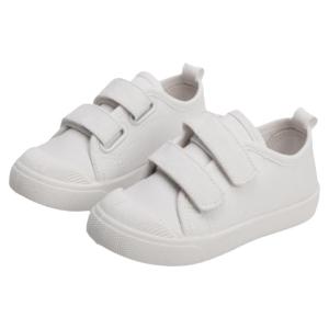 JIFANPAUL | Soft Sole Anti-Slip Childrens White Canvas Shoes