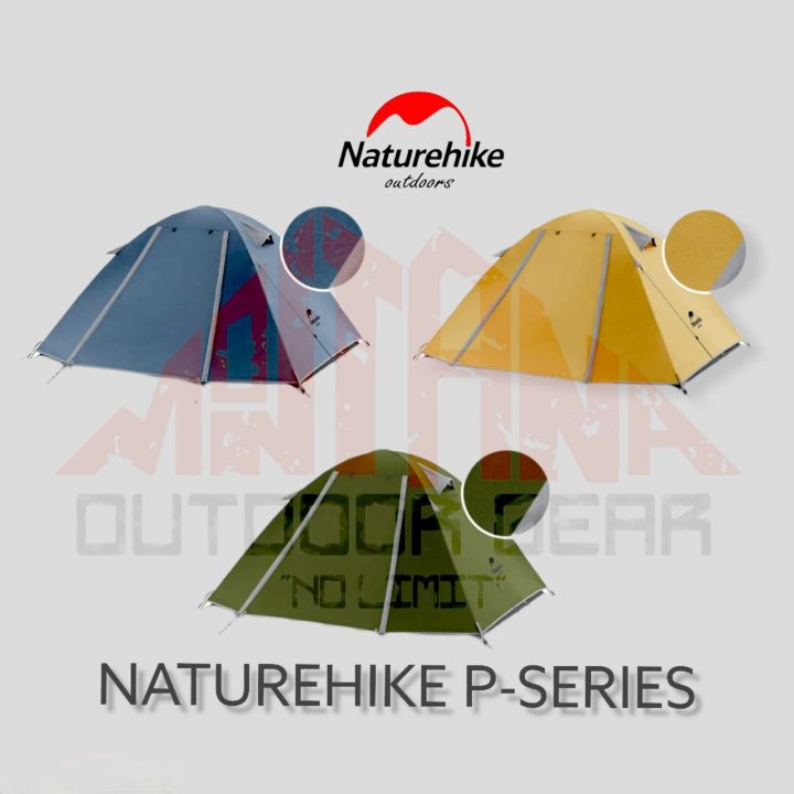 NATUREHIKE P-SERIES 2PERSON - 4PERSON | Lazada PH