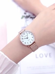 COJR | Light Luxury Waterproof Quartz Watch for High School Students