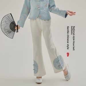 Princess Girl Pants Spring Autumn Summer New Style Children Long Trousers Fashionable Flared Pants for Girls Elegant Ladylike