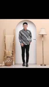 Batik Couple Moderen Terbaru - Batik Couple Pasangan motif Parang agun - Batik couple terlaris