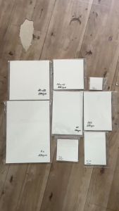 Tập 10/20 tờ giấy vẽ màu nước gouache sáp dầu phấn tiên chì màu 200/300gsm