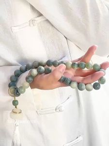 Vòng Đeo Tay Chuỗi Bồ Đề 32 Hạt Tràng Hạt Bồ Đề Khắc Om MaNi PadMe Hum Niệm Phật