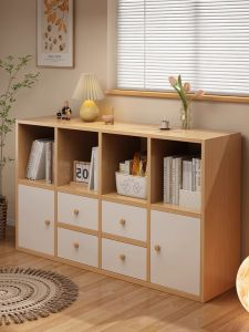 TIJU | Real Wood Storage Cabinet Shelf
