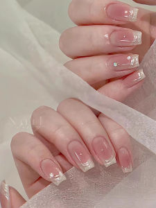 MONLEYTA | Handmade Nail Art Stickers Short And Long Styles Pure Color Autumn Winter Collection Finished Products For Manicure Wear