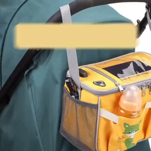 TIDEBUY Baby Organizer Stroller Bag with USB and Large Capacity Nappy Backpack for Travel