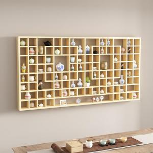 Solid Wood Display Shelf