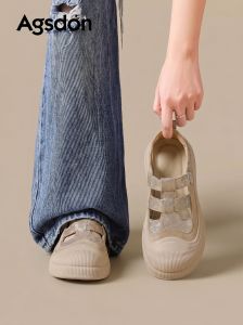Agsdon | Thick Soled Breathable Increasing Height Lightweight Soft Sole Ladies Sports Casual Sandals