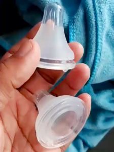 Baby Shine 3.8cm Dot Botol Bayi Slim Neck Silikon Baby Nipple BPA Free