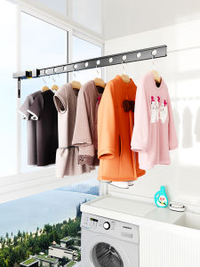 Portable Folding Clothes Drying Rack Hotel Accommodation Dormitory Buckle Convenient Toilet Foldable Hanger MR WHITE Metal