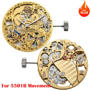 New 5501B Watch Movement Super Slim MicroRotor Automatic Mechanic Movement 33 Jewels Three-pin Single-date Watch accessory