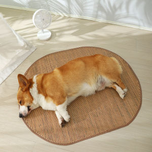 Summer Cooling Dog Bed Mat Cat Sleeping Pad Pet Rest Mat Dog Nest Ground Mat Comfortable Soft Material for Dogs And Cats