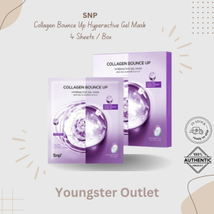 [100% Authentic] SNP Collagen Bounce Up Hyperactive Gel Mask (4 Sheets / Box)