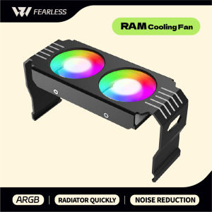 Devils Eye ARGB Memory Cooler For DDR4/DDR5 D50 Memory Heat Sink 1000-4500RPM RAM Heatsink Cooler PC Memory Cooling Radiator