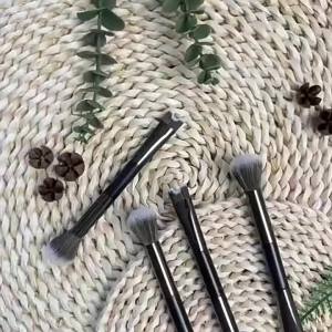 New Double Ended U-shaped Contour Brush 2-In-1 Nose Shadow Powder Brushes Flawless Facial Makeup Highlighter Brush Make Up Tools