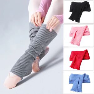 Kids Ballet Leg Warmers Girls Knitted Over Knee Dance Socks for Winter Practice Toddler Leggings Thermal Boot Covers