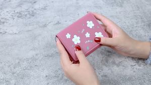 Z.L075 Dompet Wanita Dompet Wanita Kecil Cetak Dompet Wanita Lucu Dompet Lipat Baru H107