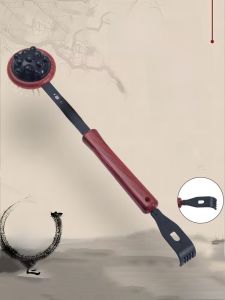 Health Massage Hammer Fitness Back Scratcher Taiwan Massage Stick Theraural Negative Ion Mechanical Control Dual Mode