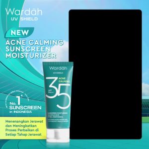 Wardah UV Shield Acne Calming Sunscreen Moisturizer SPF 35 PA+++