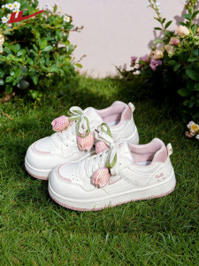 Warrior | Autumn Tulip Design Platform Skate Shoes