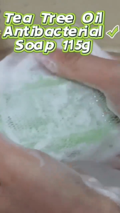 【24H Shipping】Australian Tea Tree Oil Soap For Men Antibacterial Anti itch Mite Removal Loravey Anti Fungal Soap