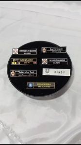 Permasih Seto Name Tag Nama Dada Peniti