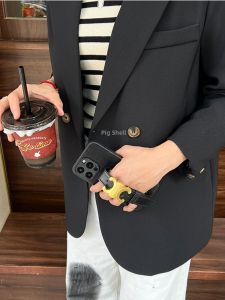 Luxury Leather  Watch Band Phone Case Full Cover Protection Elegant Vintage Style for  16Promax 17Promax 14PM 15pm 13pro 12Pm