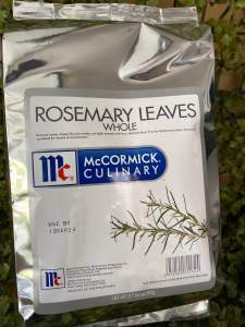 McCormick Rosemary Leaves Whole 500g Foil Pack Herbs&Spices