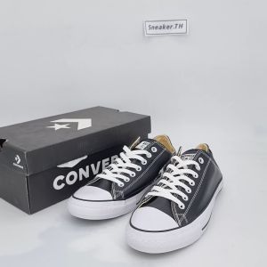 รองเท้าConveres All Star (Leather) Low Black (36-44Eu) รองเท้าผ้าใบคอนเวิส รองเท้าสีดำ รองเท้าผ้าใบผู้ชาย รองเท้าใส่เที่ยว ใส่สบาย ทรงสวย G25A027 รองเท้าคอนเวิร์ส ผู้ชาย รองเท้าคอนเวิร์ส 36 - Lazada