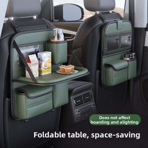 ZHUOLESHI | Car Back Seat Organizer with Foldable Table