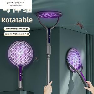 Jiaxun | Foldable Telescopic Rechargeable High-Power Dual-Function Electric Mosquito Racket