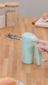 DIODIY 2IN1 Hand Mixer Electric Portable Milk Frother 5-Speed Level Electric Egg Whisk Mixer For Baking Tools 200W