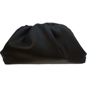 Gold Silver Soft Leather Dumpling Shaped Handbag Womens Bag New 2024 Crossbody Shoulder Clutch Foldable Casual Magnetic Buckle