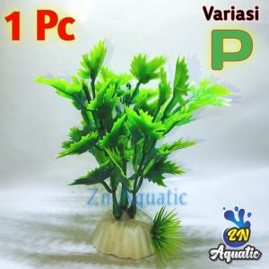 Paket Hemat Tanaman Plastik Hiasan Aquarium Aquascape