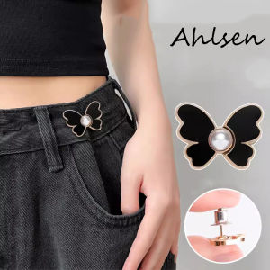 1 chiếc ghim cài nút điều chỉnh đóng eo bướm thắt lưng