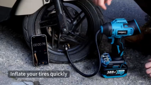 🔥3 Days Delivery🔥Car Air Pump Electric Air Pump Tire Inflator High Pressure Digital Display Multifunction Car Air Compressor Tool For Makita 18V Battery