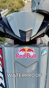RED BULL Stickers for Motorcycle Sticker Waterproof Motor Helmet Sticker Hologram Vinyl Stikerss Motorcycle Decals