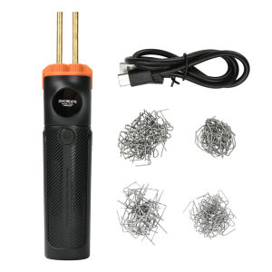 Wireless Lithium Battery Plastic Welding Machine Hot Stapler Car Bumper Repair Kit PVC Plastic Welder with 200PCS Solder Needles