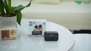 【การอัพเกรดใหม่】TNW A30 ไมโครโฟนไร้สาย พร้อมเคสชาร์จ ไมค์ไลฟ์สด ตัดเสียงรบกวน ไมโครโฟนติดปกเสื้อ Wireless Microphone สำหรับ Tiktok Vlog