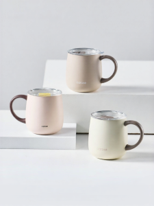 CAROTE | Stainless Steel Mug For Women Home Office Insulated Tea Cup