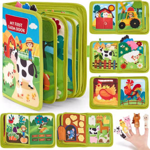 TAOZIAWA | Early Education Teething Tear-resistant Fabric Book