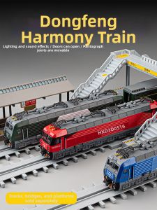 Electric Metal Train Model Vintage Design Harmony Rail