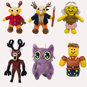 99 Nights In The Forest Plush  Deer 99 Nights In The Forest Toy Horror game Forest Stuffed Doll Soft Big eyedcat Childrens Gift