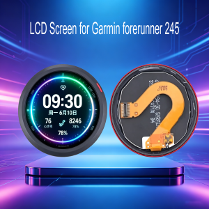 LCD Replacement for Garmin forerunner 245 Forerunner 245 Music LCD Display Screen Digitizer Assembly Repair Parts