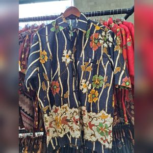 Luna dress - dress pesta - dress batik pesta - dress batik modern