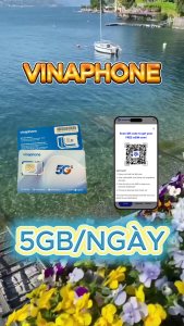 Sim/Esim 5G Vinaphone TRE60 Data Khủng 5GB/Ngày Tốc Độ Cao + 1000 Phút Nội Mạng – Dùng 10 Ngày - Phủ Sóng Toàn Quốc . FREESHIP - CHƯA KÍCH HOẠT